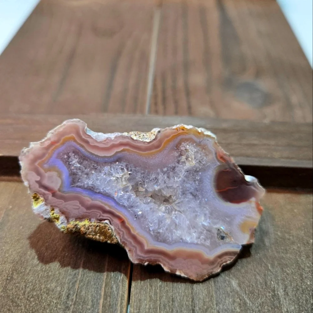 Laguna Lace Crystal Agate Mexico - Picture 2 of 10